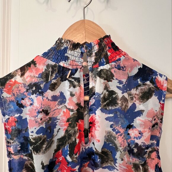 MISA Asymmetrical Flower dress - S - Picture 3 of 4